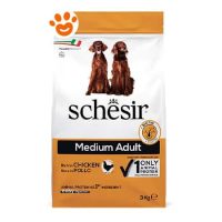 Schesir Dog Medium Adult Mantenimento Pollo