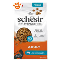 Sacco crocchette Schesir Adult con pesce fresco