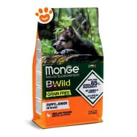 Monge Dog Bwild Grain Free Puppy Junior All Breed Anatra e Patate