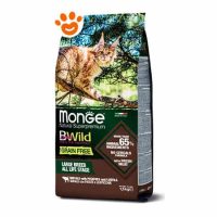 Monge Cat Bwild Grain Free Adult Large Breed All Life Stage Bufalo e Patate