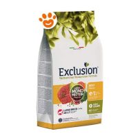 Exclusion Dog Mediterraneo Monoproteico Noble Grain Adult Large Breed Manzo