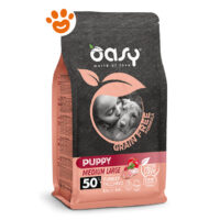 Oasy Dog Grain Free Puppy Medium/Large Tacchino