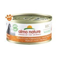 Almo Nature Cat HFC Pollo con Formaggio Megapack
