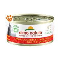 Almo Nature Cat HFC Pollo e Gamberetti Megapack