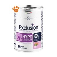 Exclusion Dog Diet Puppy Hypoallergenic Maiale e Piselli