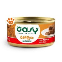 Oasy Cat Caprice Mousse con Manzo