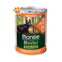 Monge Bwild Dog Adult Mini Grain Free Anatra Zucca e Zucchine