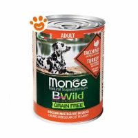 Monge Bwild Dog Adult Grain Free Tacchino Zucca e Zucchine
