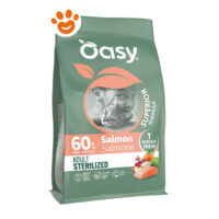 Cibo per gatti adulti sterilizzati al salmone Oasy
