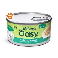 Cibo umido per gatti pollo con ananas Oasy