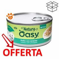 Scatoletta Oasy pollo ananas per gatti in offerta