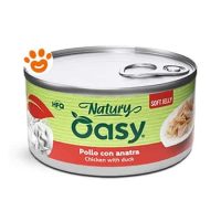 Cibo umido gatto Oasy pollo con anatra