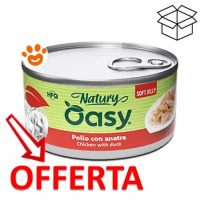 Cibo umido per gatti pollo e anatra in offerta