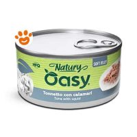 Scatoletta Oasy tonnetto con calamari per gatti