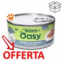 Offerta cibo gatto tonnetto con calamari Oasy