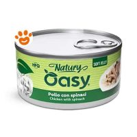 Cibo umido per gatti pollo con spinaci Oasy
