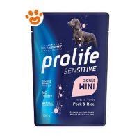 Prolife Dog Sterilised Adult Sensitive Mini Maiale e Riso