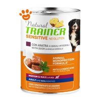 Trainer Dog Sensitive No Gluten Adult Medium & Maxi Anatra e Cereali Integrali