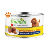 Trainer Natural Dog Adult Small & Toy Manzo