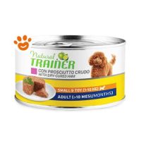 Trainer Natural Dog Adult Small & Toy Prosciutto Crudo