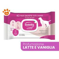Inodorina Dog & Cat per Tutti i Manti con Estratto di Timo al Profumo di Latte e Vaniglia