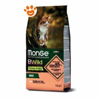 Monge Cat Bwild Grain Free Adult Salmone e Piselli