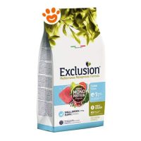 Exclusion Dog Mediterraneo Monoproteico Noble Grain Puppy Small Breed Tonno