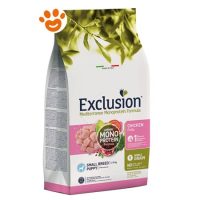Exclusion Dog Mediterraneo Monoproteico Noble Grain Puppy Small Breed Pollo