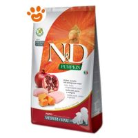 Farmina Dog N&D Pumpkin Puppy Medium Maxi Pollo Zucca e Melograno