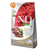 Farmina Dog N&D Quinoa Neutered Adult Medium Maxi Anatra Broccoli e Asparagi