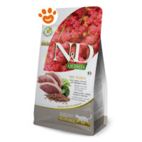 Farmina Cat N&D Quinoa Neutered Anatra Broccoli e Asparagi