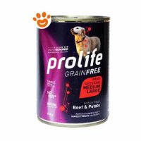 Prolife Dog Grainfree Adult Medium Large Manzo e Patate
