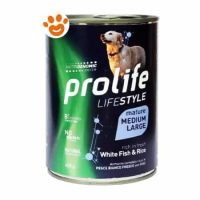 Prolife Dog Lifestyle Adult Mature Medium Large Pesce Bianco e Riso