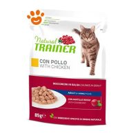 Trainer Natural Cat Adult Bocconcini in Salsa Pollo