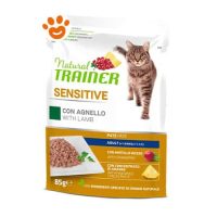 Trainer Natural Cat Adult Sensitive Patè Agnello