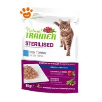 Trainer Natural Cat Adult Sterilized Bocconcini in Salsa Tonno