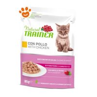 Trainer Natural Cat Kitten/Young Bocconcini in Salsa Pollo