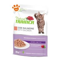 Trainer Natural Cat Mature Bocconcini in Salsa Salmone