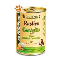 Unipro Dog Rustico Coniglio Riso, Crusca e Ananas