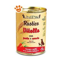 Unipro Dog Rustico Vitello con Pasta e Carote