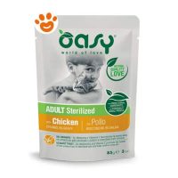 Oasy Cat Bocconcini in Salsa Adult Sterilizzato con Pollo
