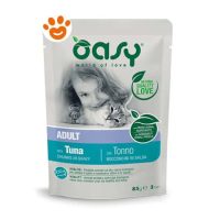 Oasy Cat Bocconcini in Salsa Adult con Tonno