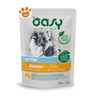 Oasy Cat Bocconcini in Salsa Kitten con Pollo
