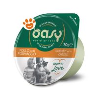 Oasy Cat More Love Green Cup Pollo con Formaggio