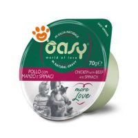 Oasy Cat More Love Green Cup Pollo con Manzo e Spinaci