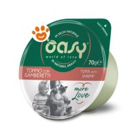 Oasy Cat More Love Green Cup Tonno con Gamberetti
