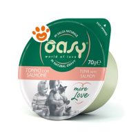 Oasy Cat More Love Green Cup Tonno con Salmone