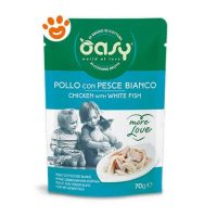 Oasy Cat More Love Pollo con Pesce Bianco