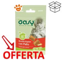 Biscotti per gatti Oasy con pollo in offerta