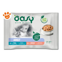 Oasy Cat Bocconcini in Salsa Adult Fish Selection